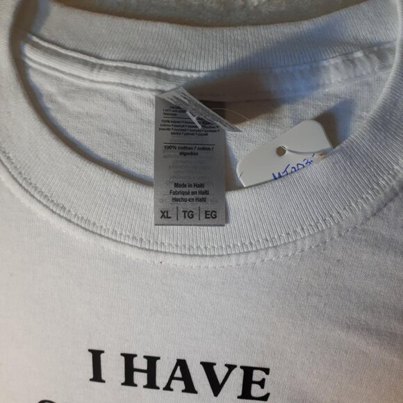 "I Have Selective Hearing. I'm Sorry You Were Not Selected" Crew Neck T-Shirt - Picture 3 of 4